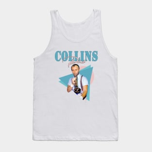 Phil Collins - Aesthetic Retro Style Tank Top